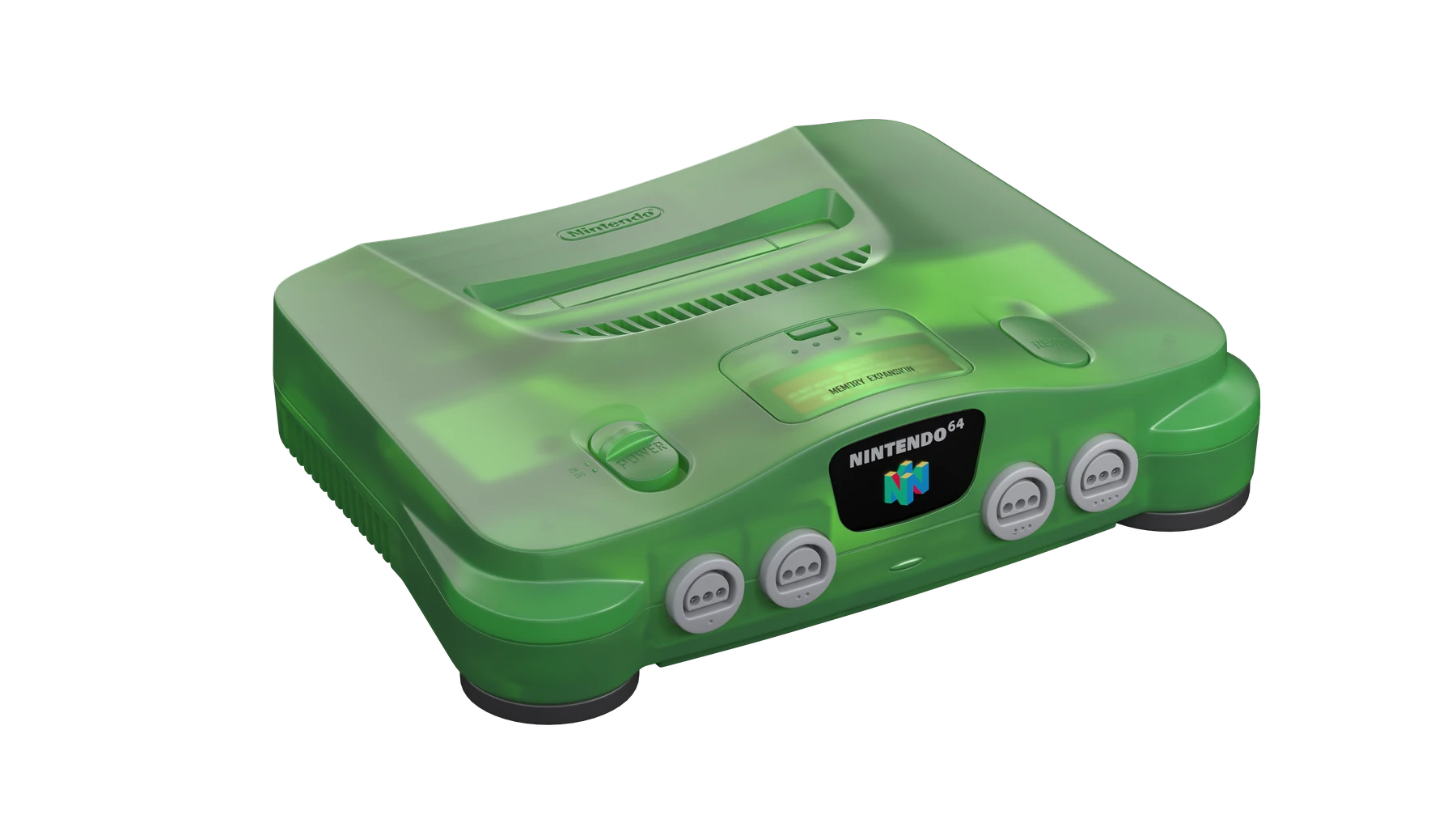 Nintendo 64 Jungle Green console recreation