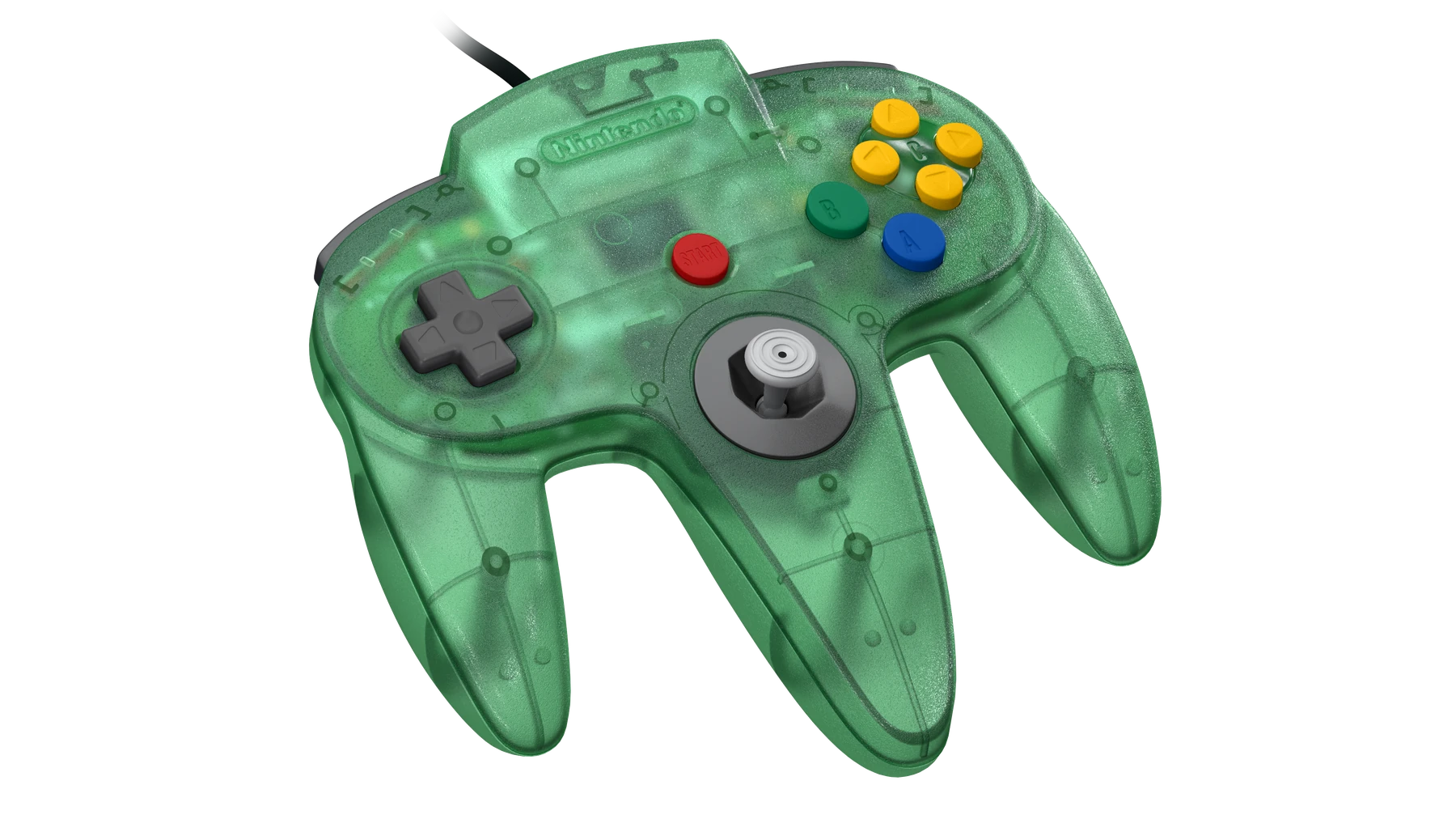 Nintendo 64 Jungle Green controller recreation