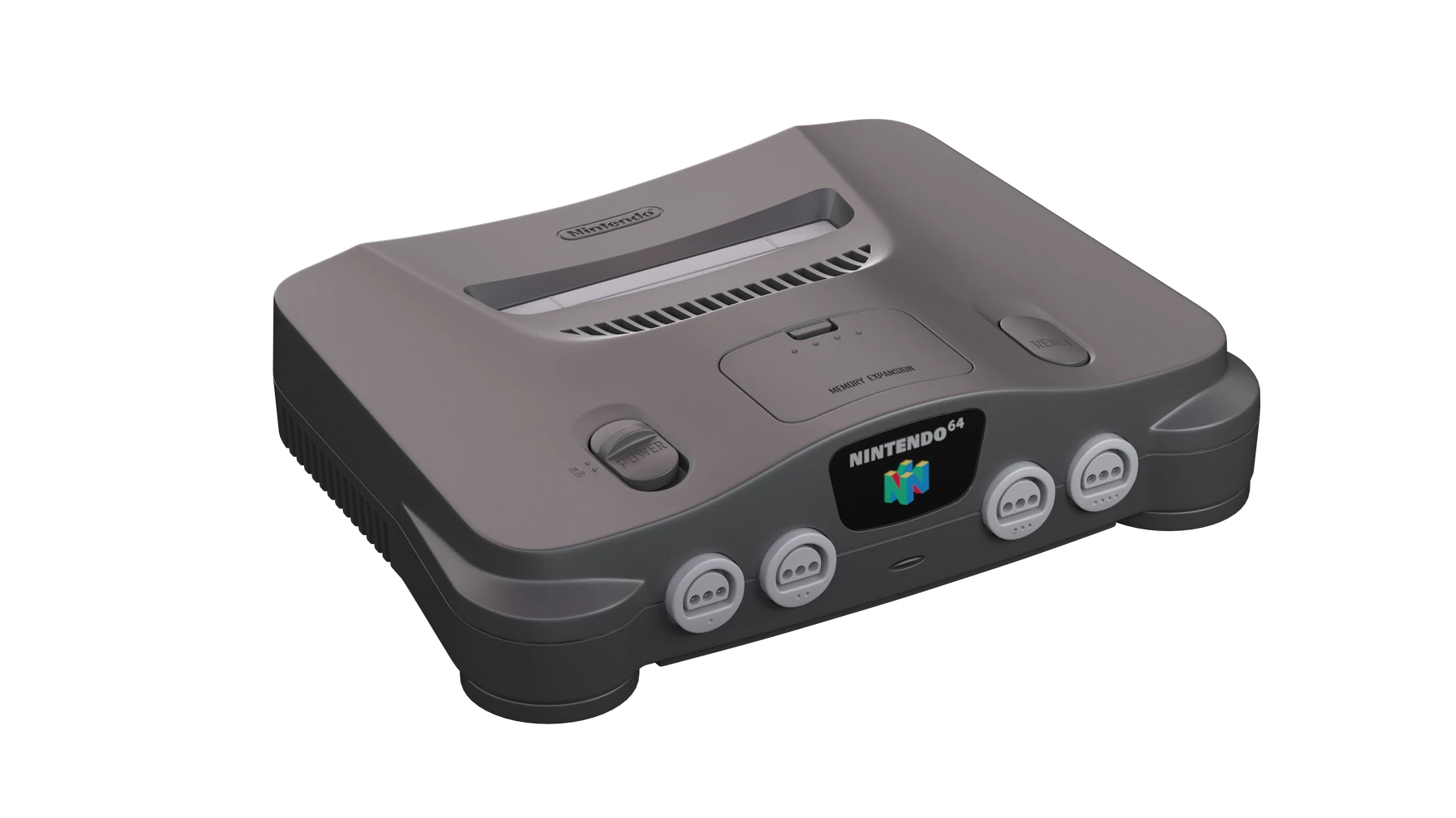 Nintendo 64 grey console recreation