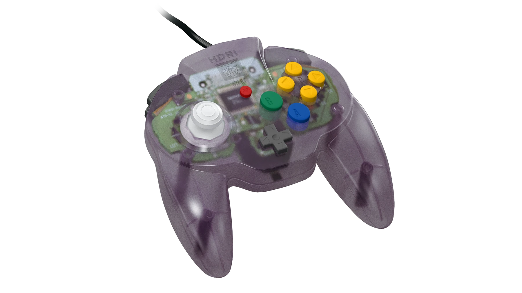 Hori Sweet Purple Nintendo 64 controller recreation