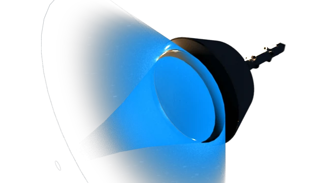 Sea Dragon second-stage separation close view
