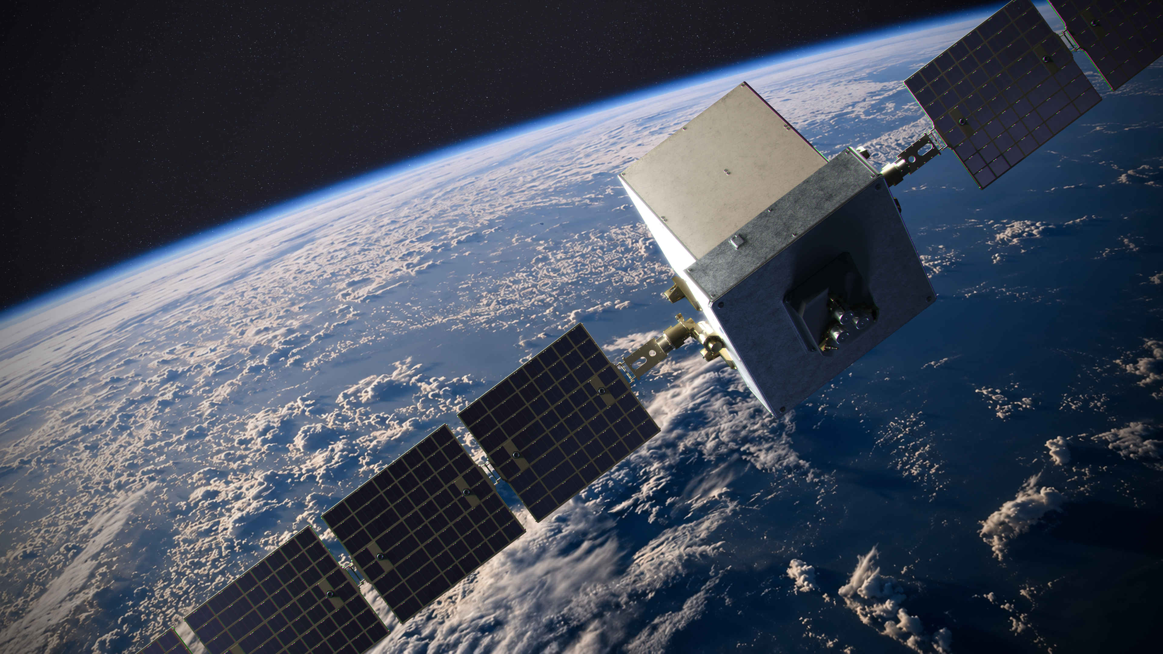 Dramatic close orbital campaign view of PIONEER