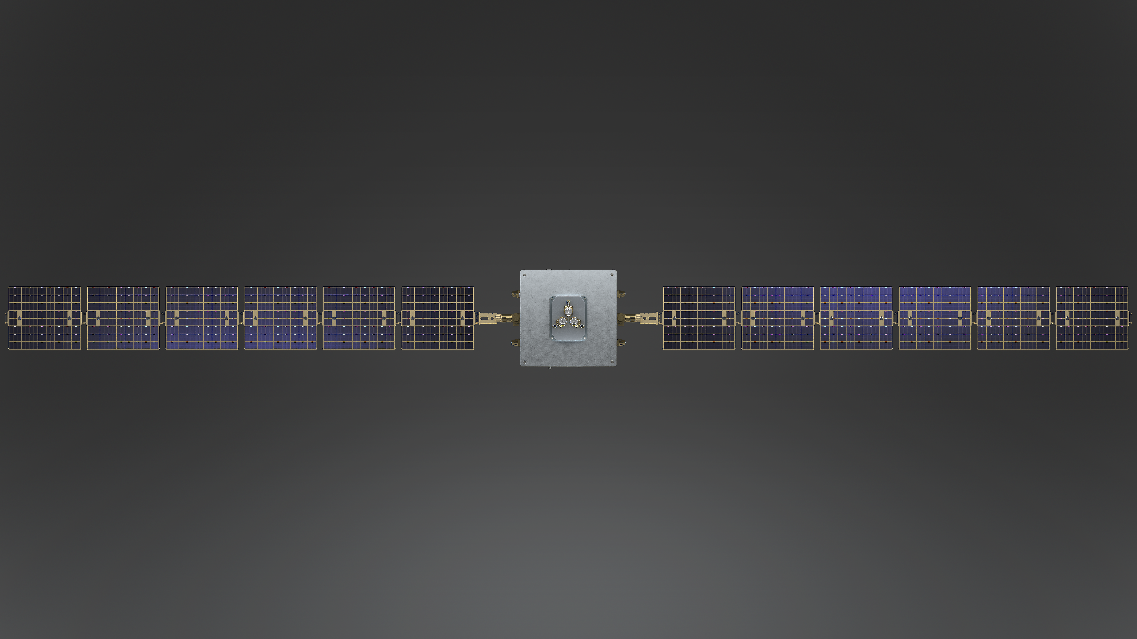 Full-span zenith orthographic view of PIONEER